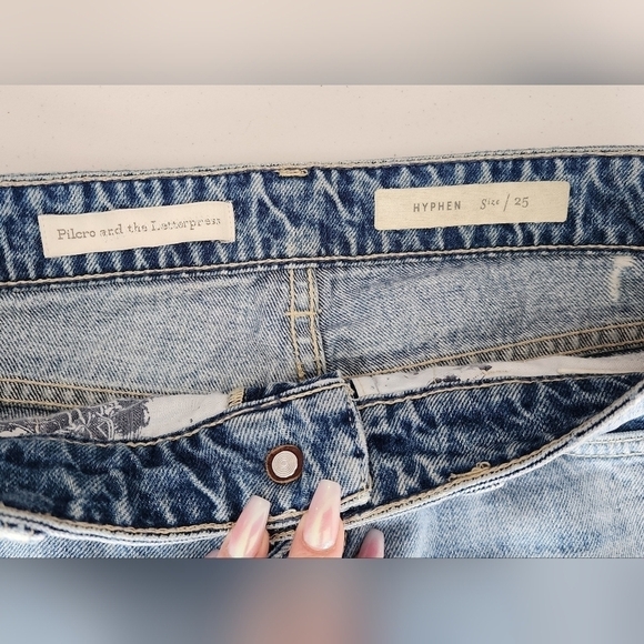 Pilcro and the letterpress women's hyphen jeans size 25. - Picture 3 of 7